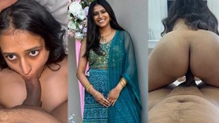 Desi Mallu GF Blowjob – Dick Riding Sex With BF